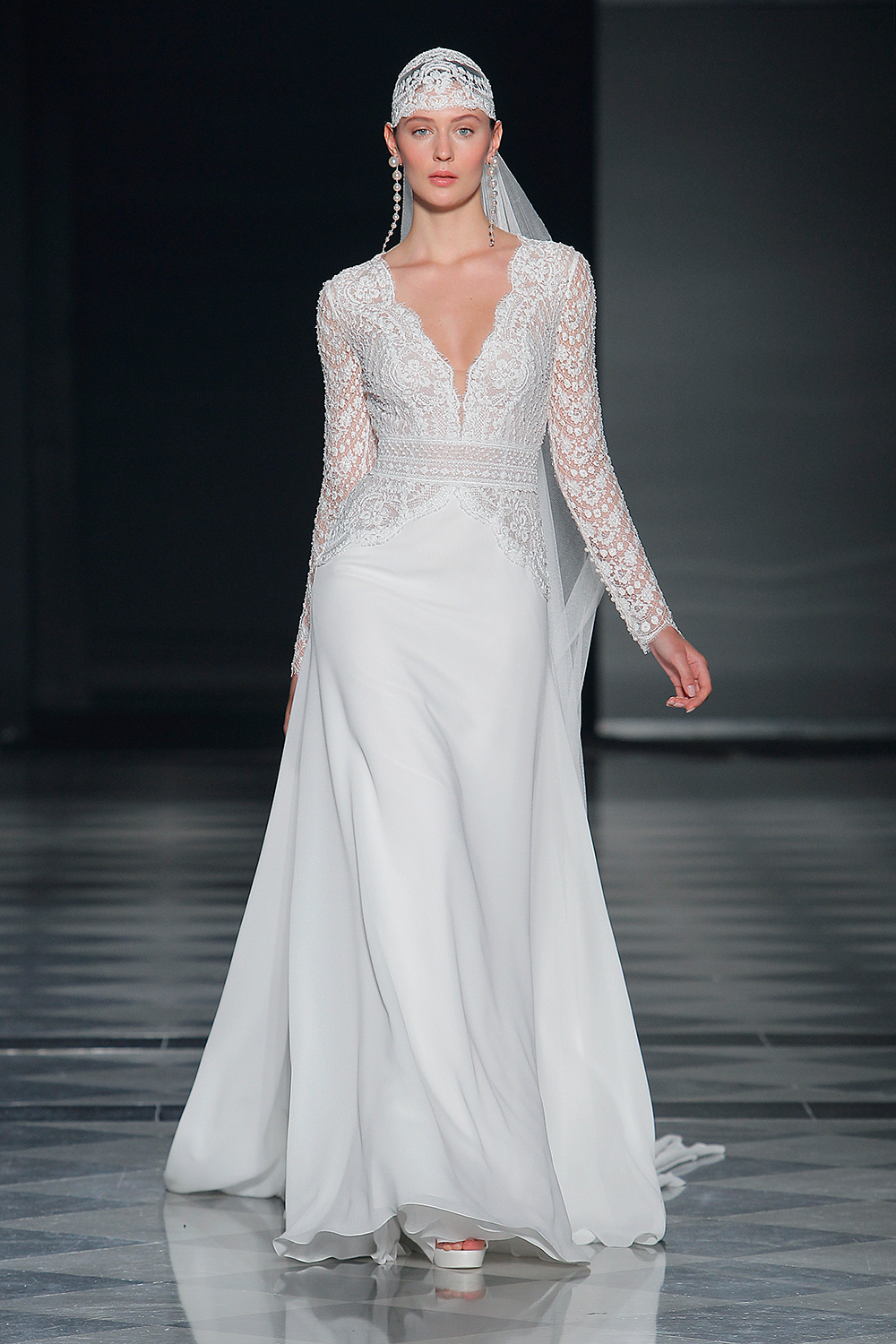 Rosa Clará. Credits: Barcelona Bridal Fashion Week