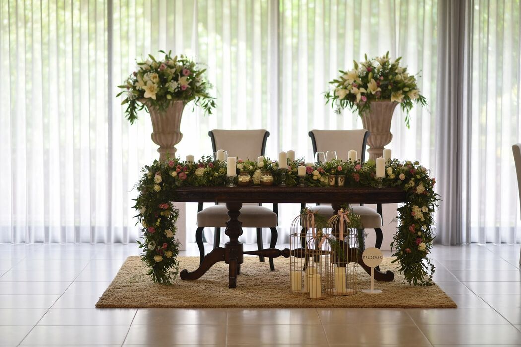 Altar decorado por Bloom Creative