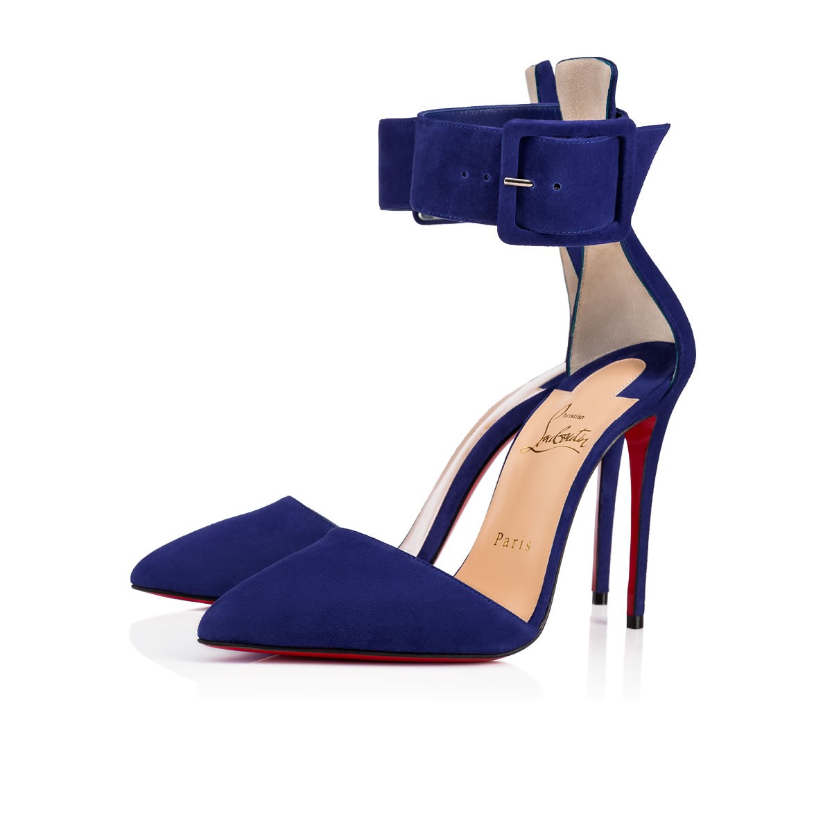 Harler 100 Veau Velours. Créditos: Christian Louboutin