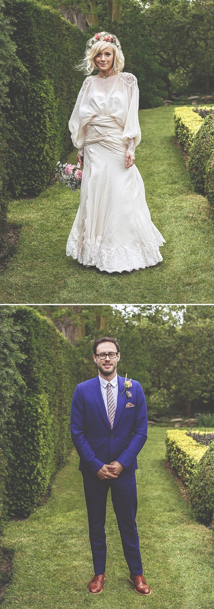 Real Wedding estilo vintage chic com detalhes rústicos DIY - Foto Howell Jones Photography