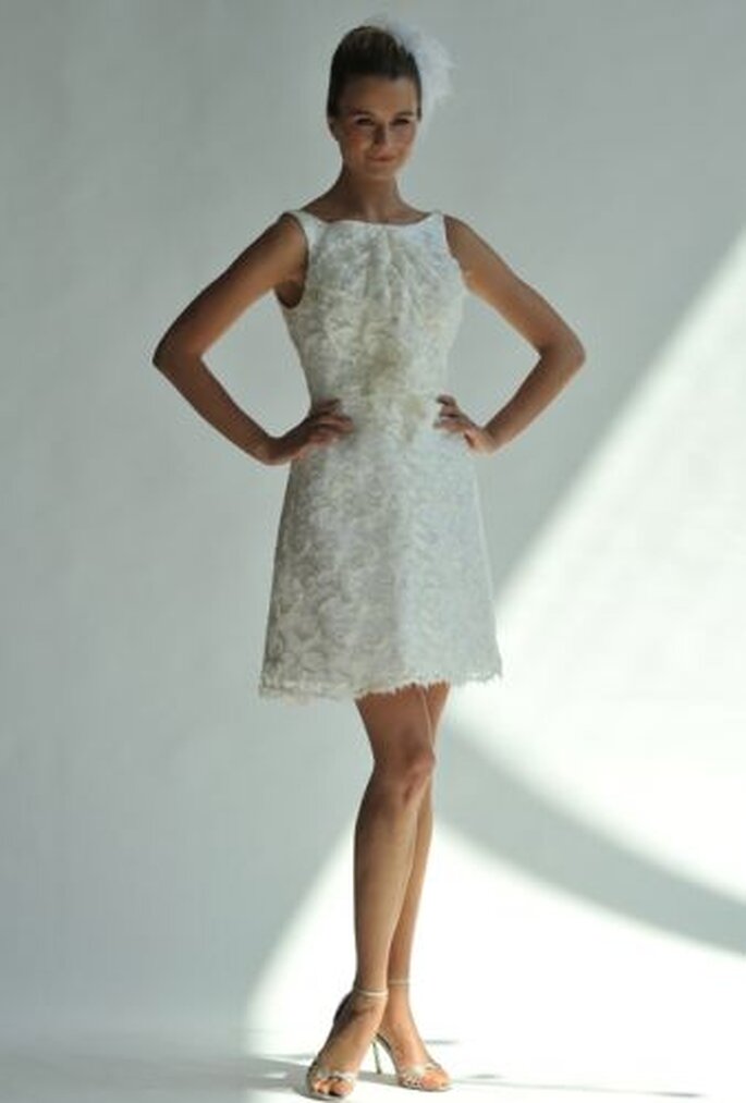 Junko Yoshioka Spring 2013 reception dress