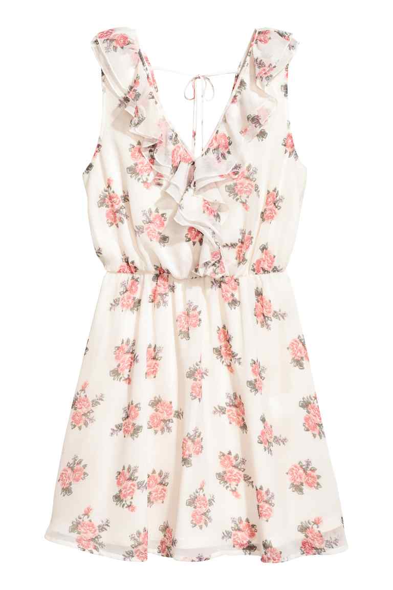 Vestido em crepe da H&amp;M (20,99€)