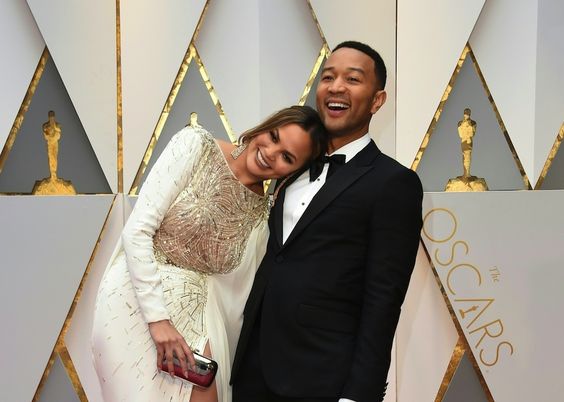 Chrissy Teigen &amp; John Legend | Foto Via Pinterest