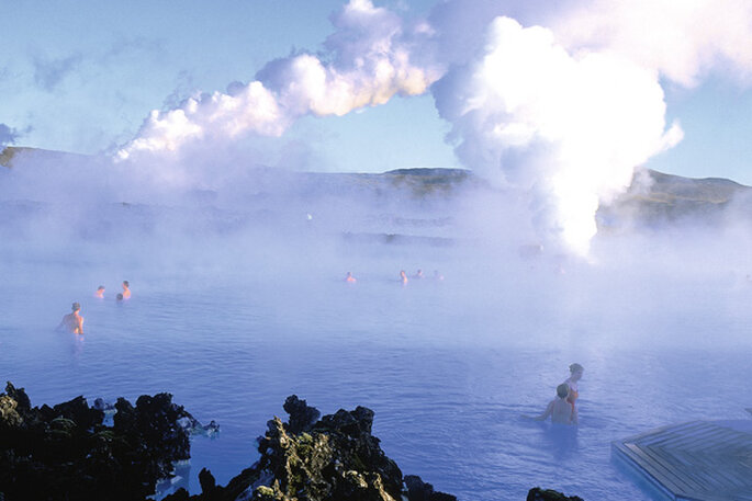 A Lagoa Azul - Islândia