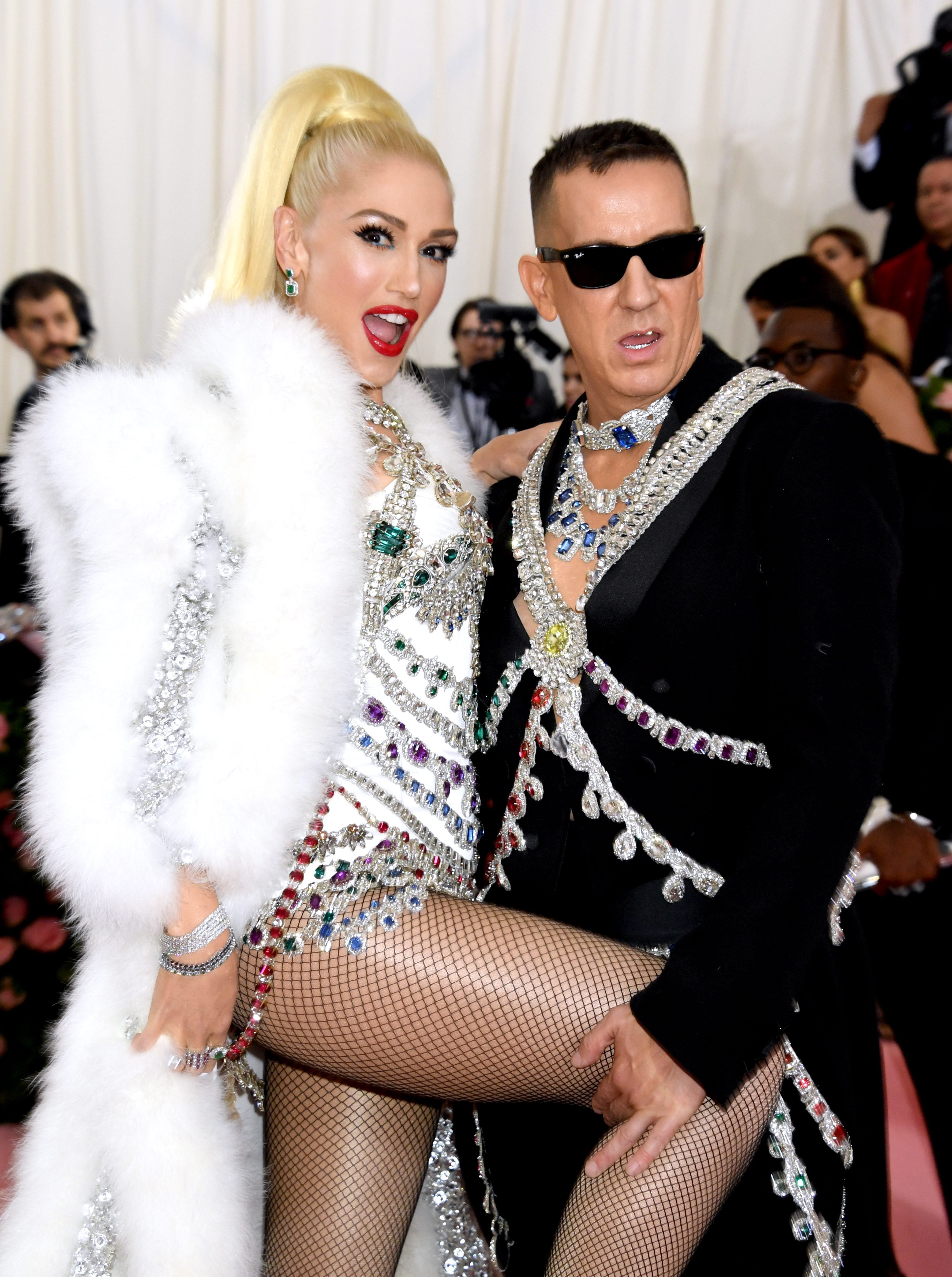 Gwen Stefani y Jeremy Scott. Credits: Cordon Press