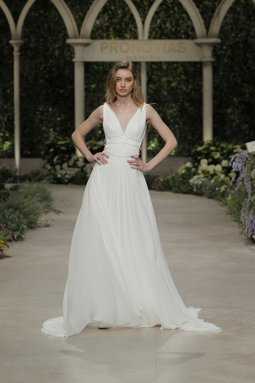 Pronovias. Créditos: Barcelona Bridal Fashion Week