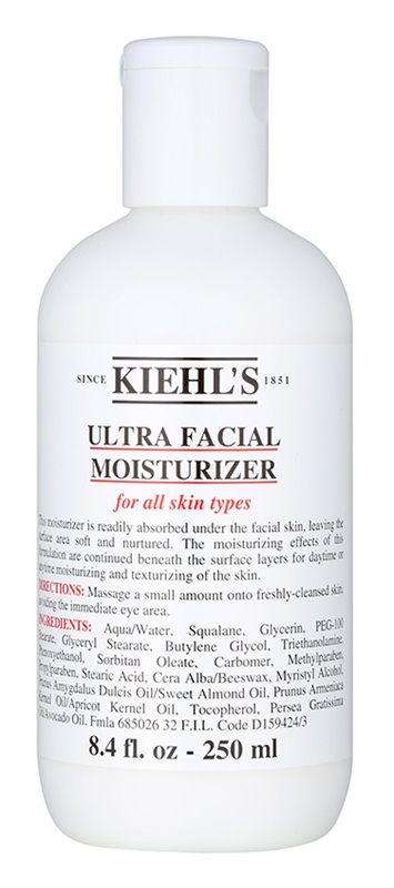 Hidratação facial para todos os tipos de pele Kiehl's