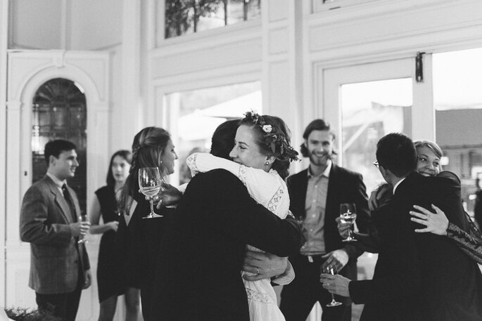 Un dulce casamiento íntimo con estilo vintage. Foto: Karen Kristian Photographer