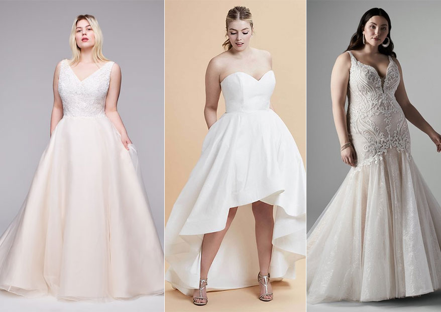 Vestidos de noiva Plus Size