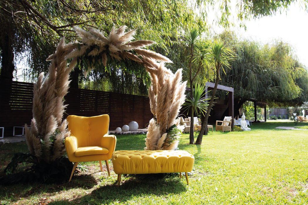 Zona exterior do Pousio Eventos