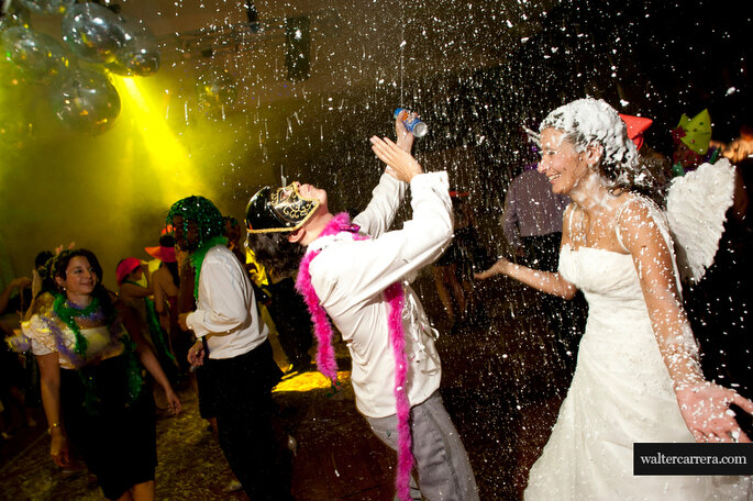Animação da Festa Fiesta de boda temática. Foto: Walter Carrera