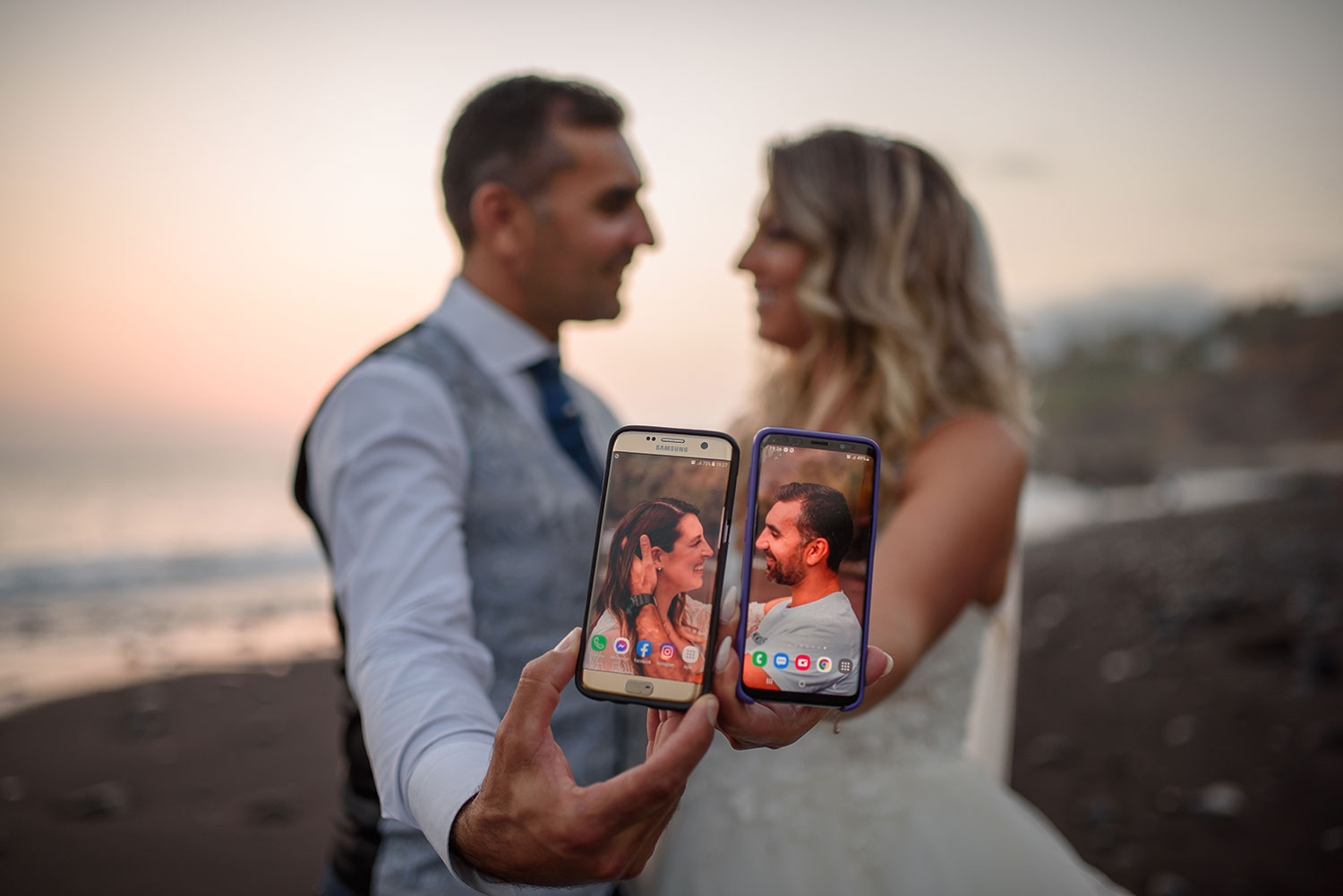 Trash the Dress por Marco Santos Photography