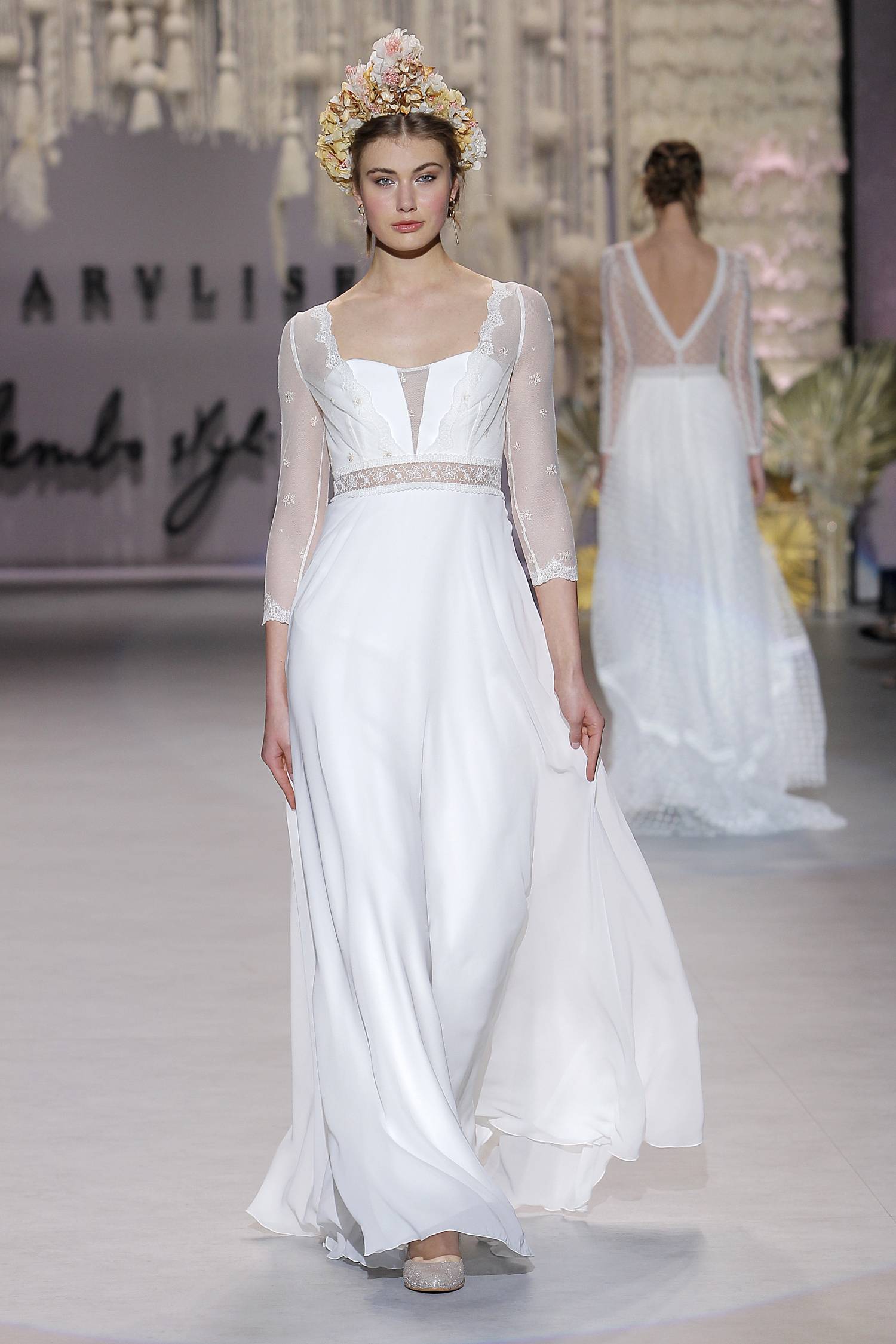 Marylise by Rembo Styling. Credits: Barcelona Bridal Fashion Week