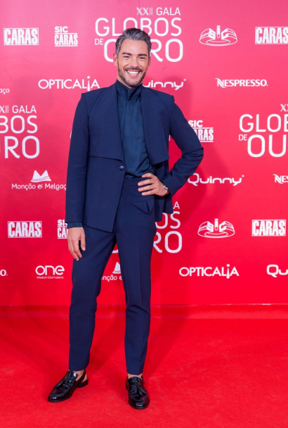 Cláudio Ramos vestido por Luís Carvalho | Créditos foto: <a href="http://observador.pt/" target="_blank">Observador</a>