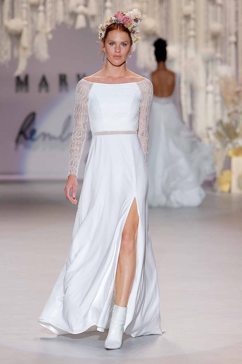 Marylise by Rembo Styling. Credits: Barcelona Bridal Fashion Week