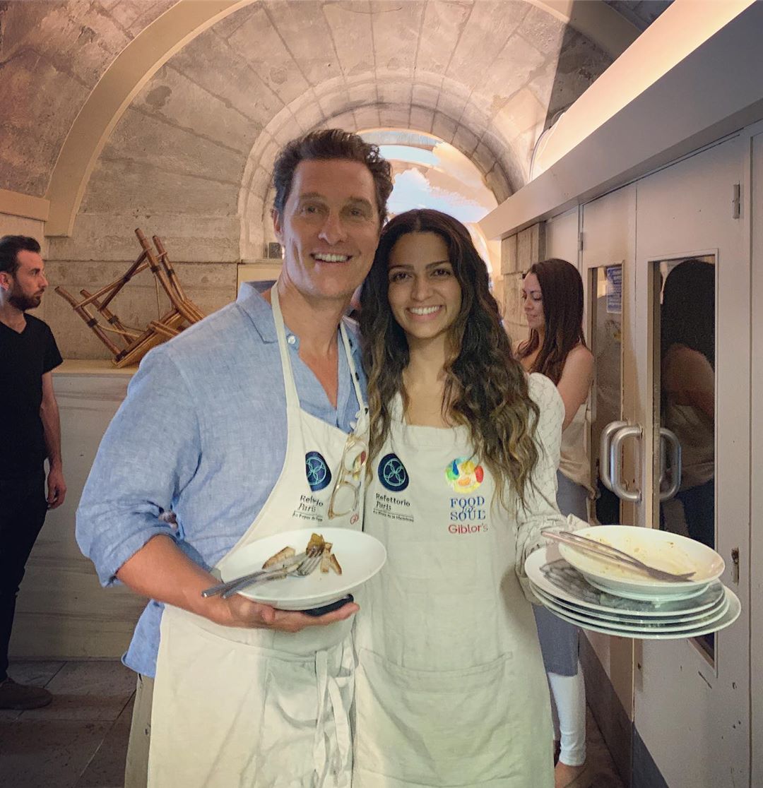 Matthew McConaughey e Camila Alves | Foto via IG @camilamcconaughey