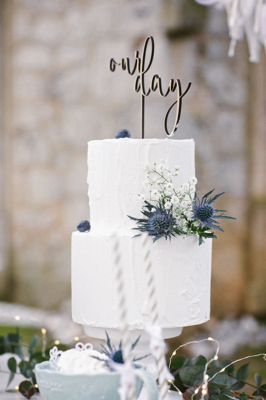 Inspiração para bolos de casamento diferentes e originais | Créditos: Pims Cake Design