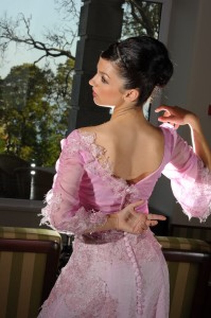 Vestidos de Noiva Cor de Rosa - Olga Cardoso Pinto