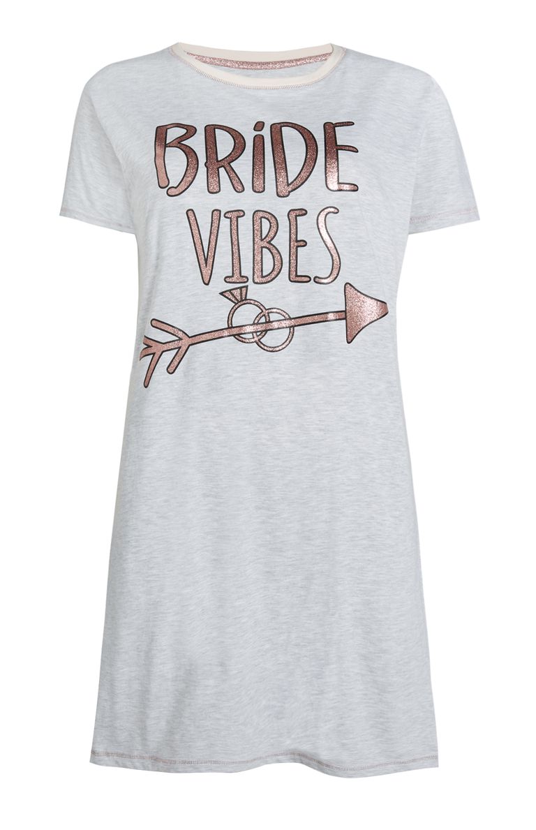 Camisa de dormir Bride Vibes - 5€