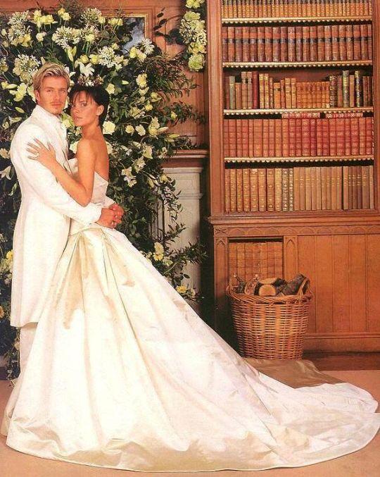 Victória e David Beckham - Via Pinterest