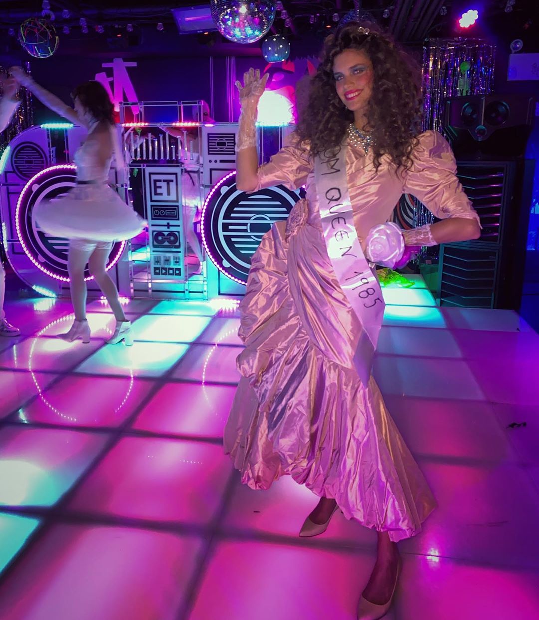 Sara Sampaio (Rainha do Baile 1985). IG @sarasampaio