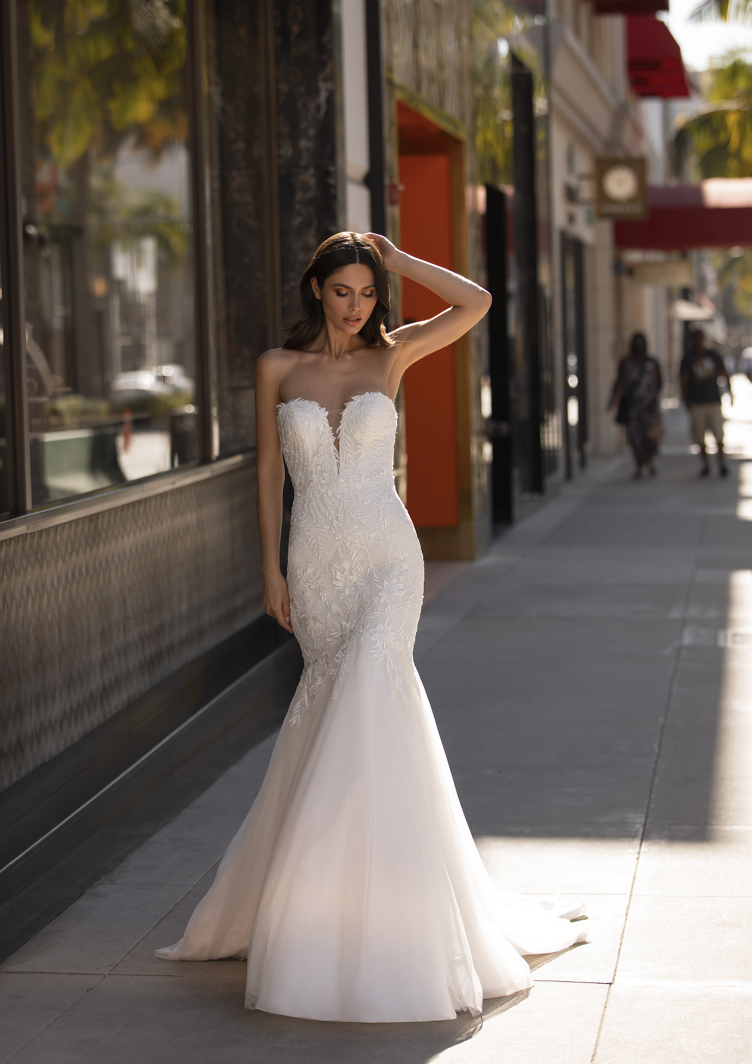 Vestido de noiva modelo Wood da coleção Pronovias 2021 Cruise Collection