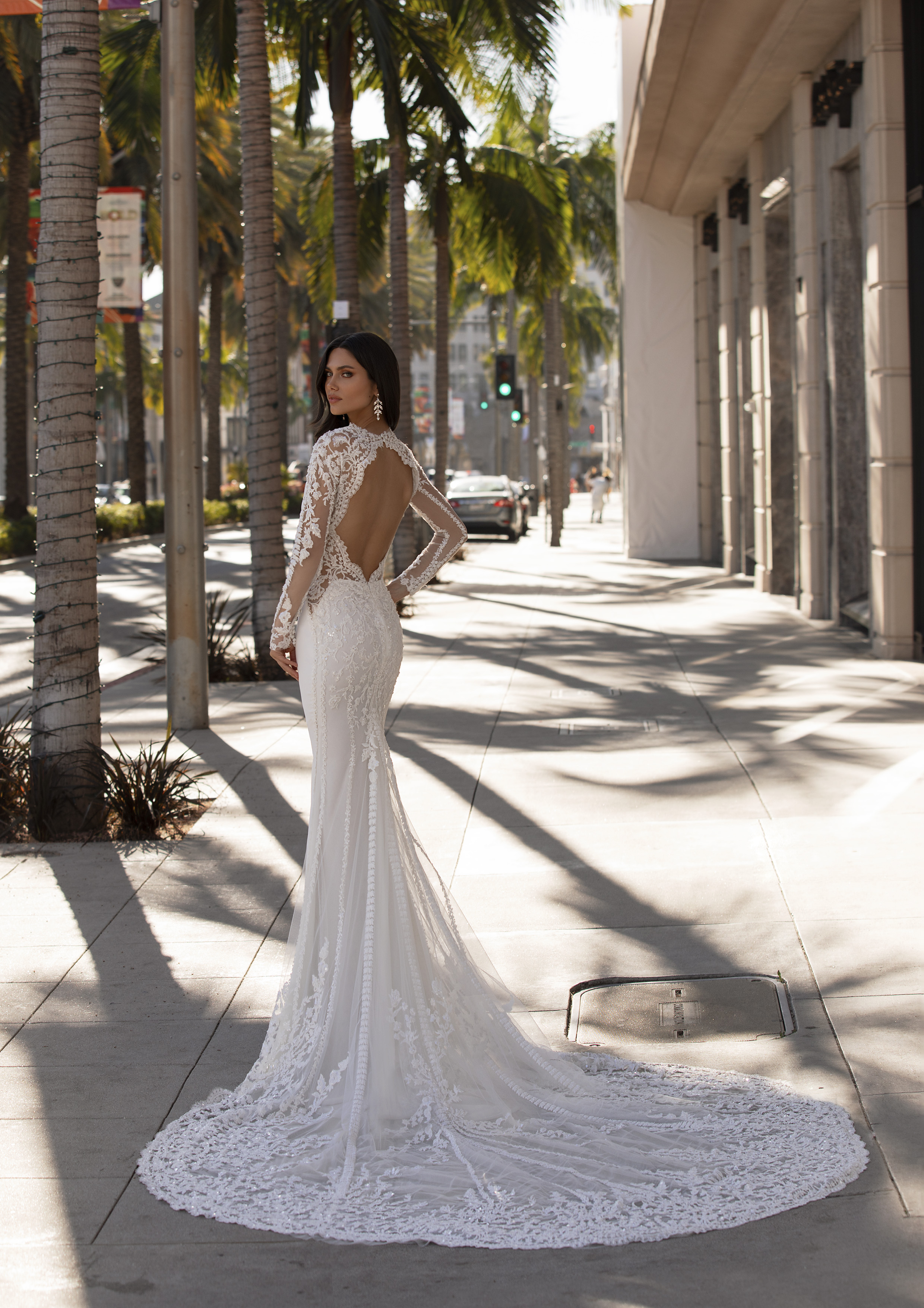 Vestido de noiva modelo Bacall da coleção Pronovias 2021 Cruise Collection