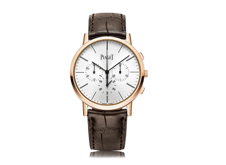 PIAGET ALTIPLANO WATCH ALLIGATOR STRAP, 41MM OR