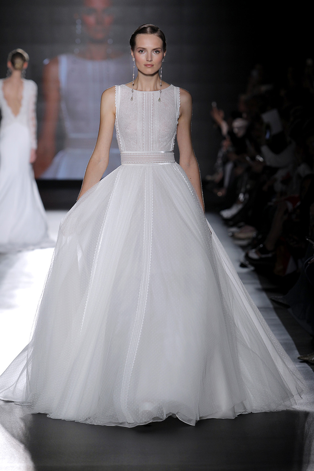 Rosa Clará. Créditos: Barcelona Bridal Fashion Week