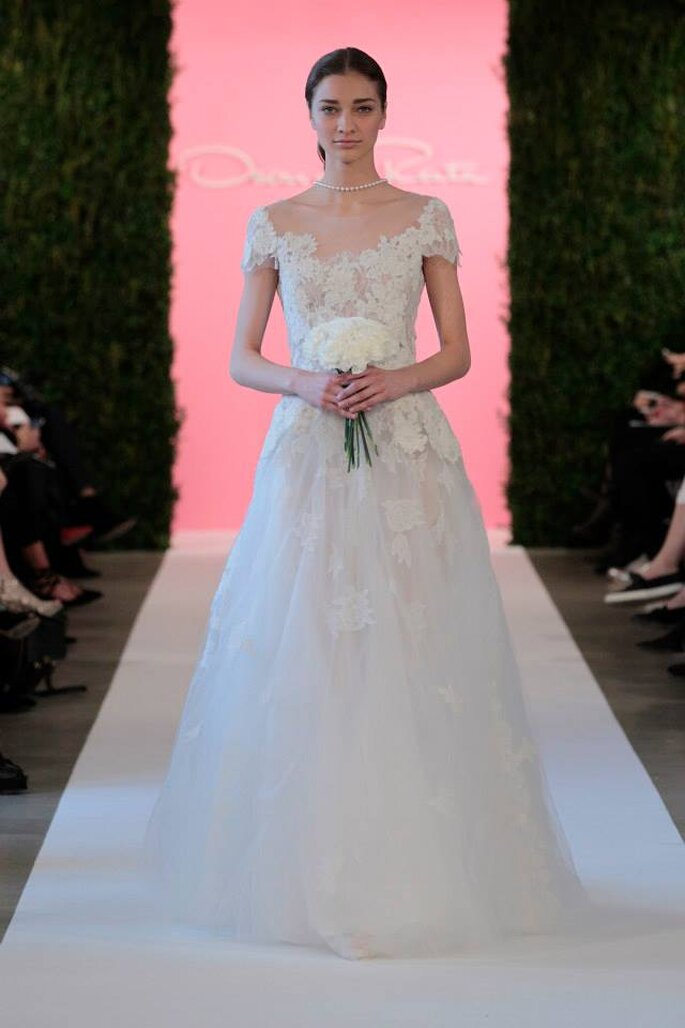 Foto: Colecção de Primavera de 2015 de Óscar de la Renta na NY Bridal Week