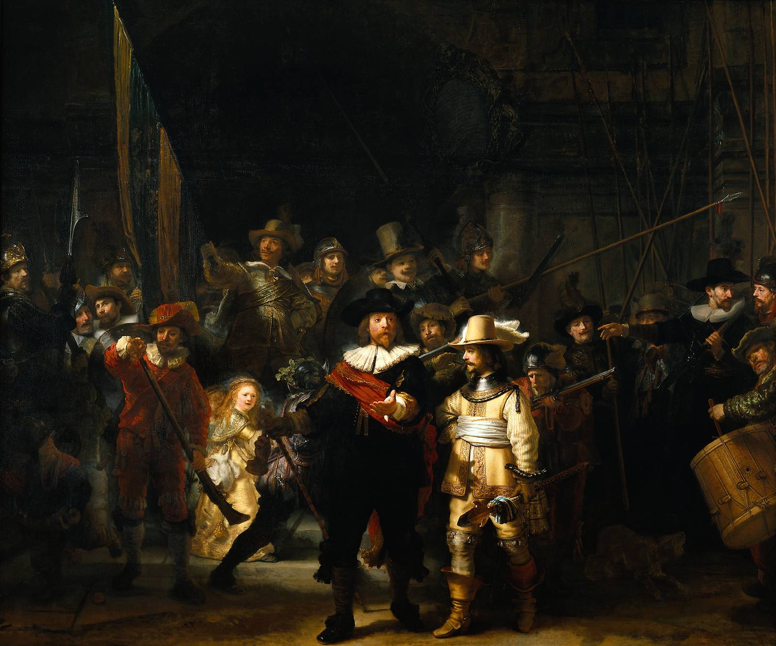 La ronda de noche - Rembrandt