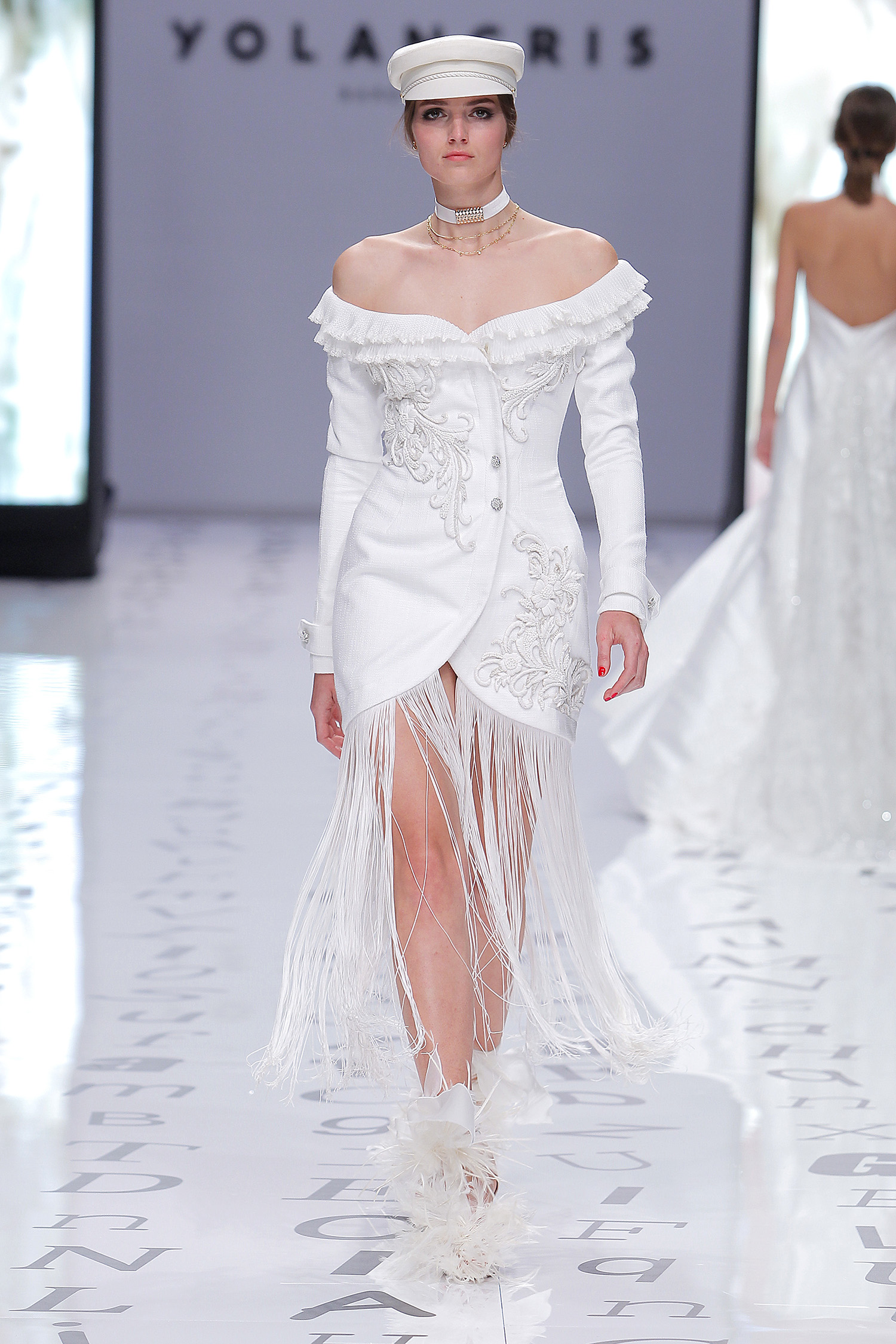 YolanCris. Credits: Valmont Barcelona Bridal Fashion Week