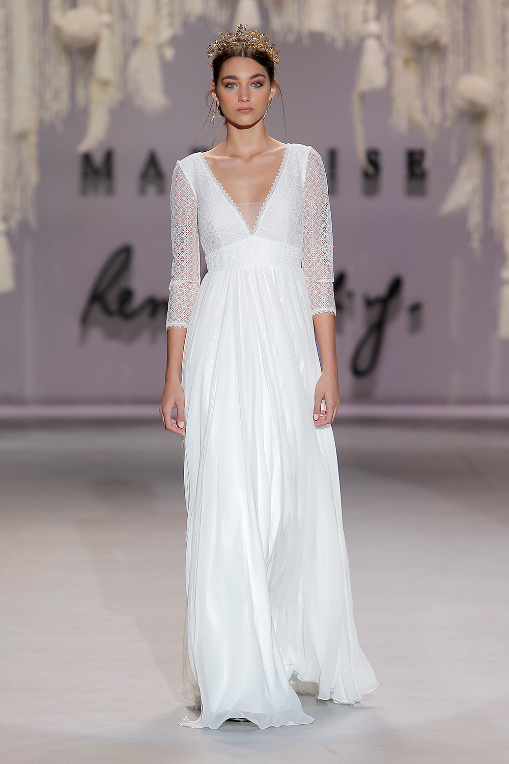 Marylise by Rembo Styling. Credits: Barcelona Bridal Fashion Week