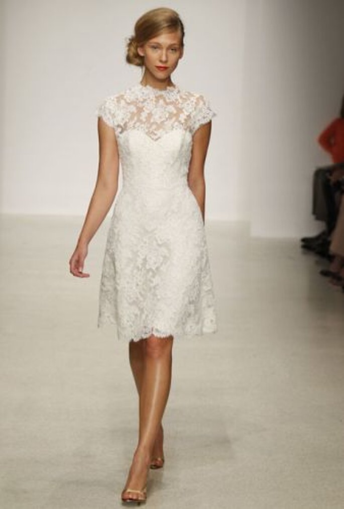 Amsale Spring 2013 reception dress