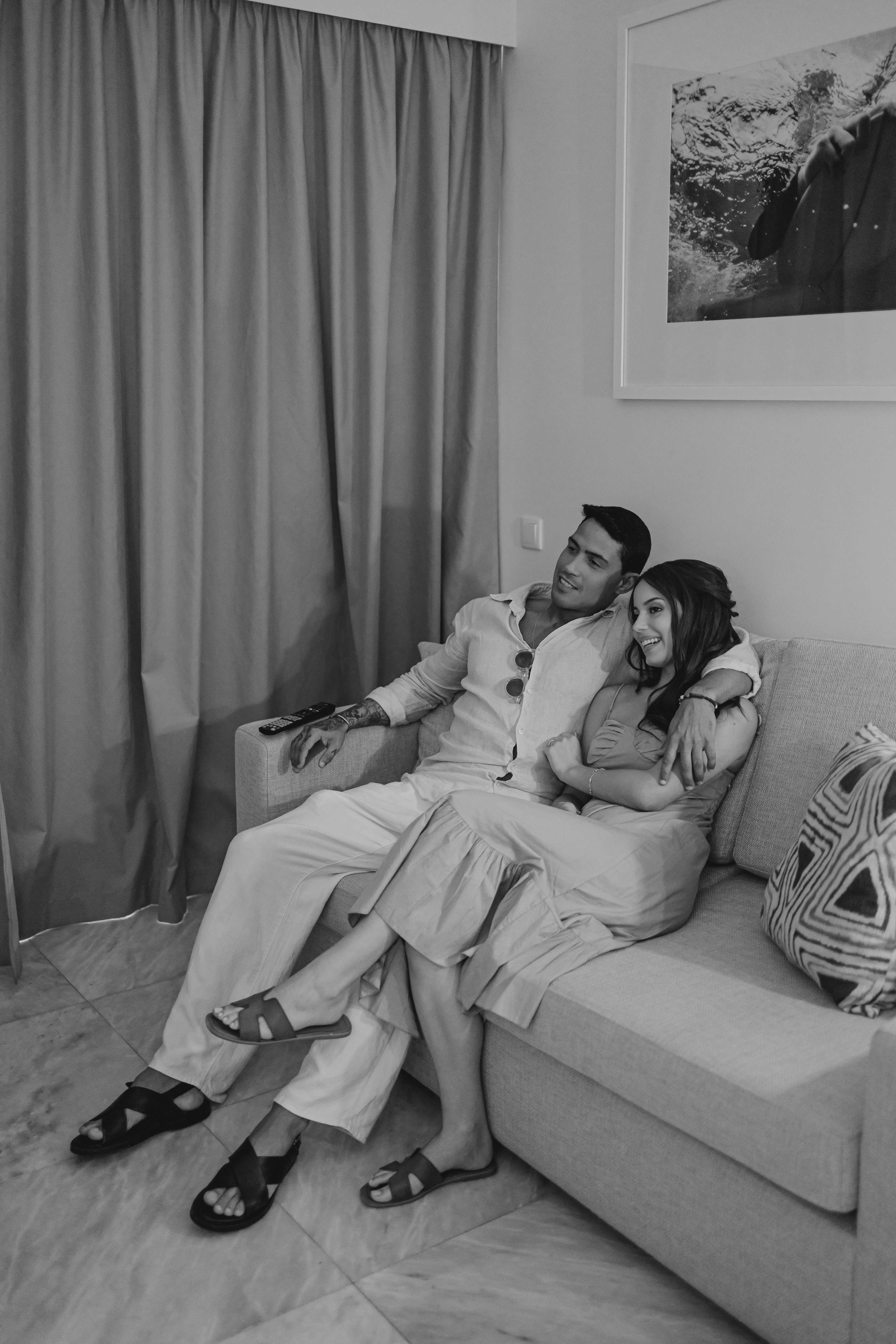 Casal a partilhar momento a dois. Foto: Mateus Fontenele Fotografia