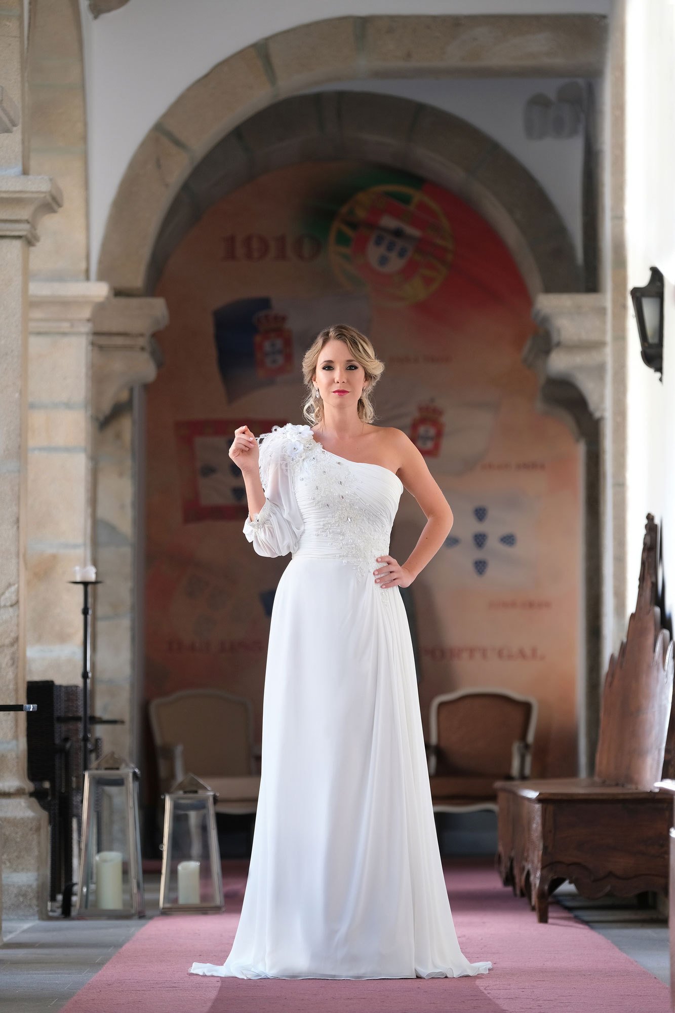 Vestido de noiva elegante