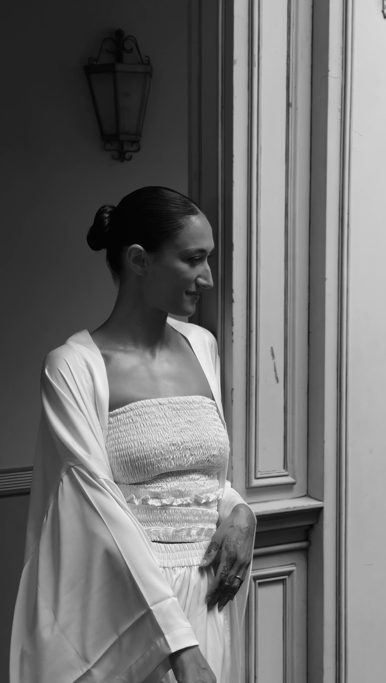 Photo: In White Content Creation