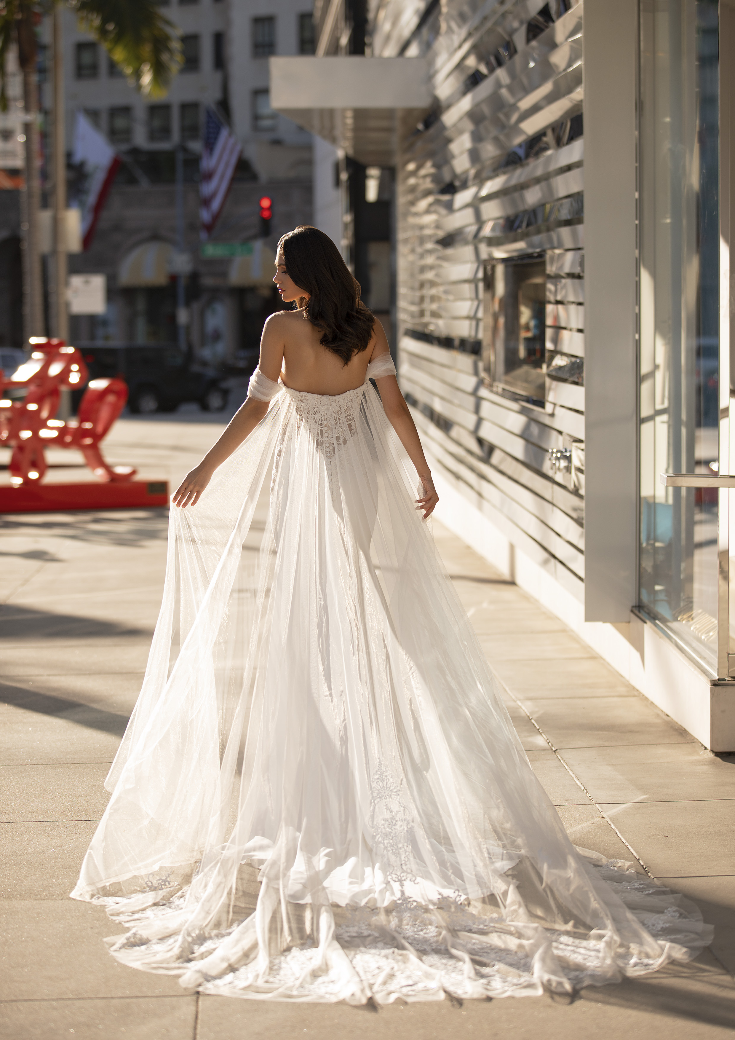 Vestido de noiva modelo Novak da coleção Pronovias 2021 Cruise Collection