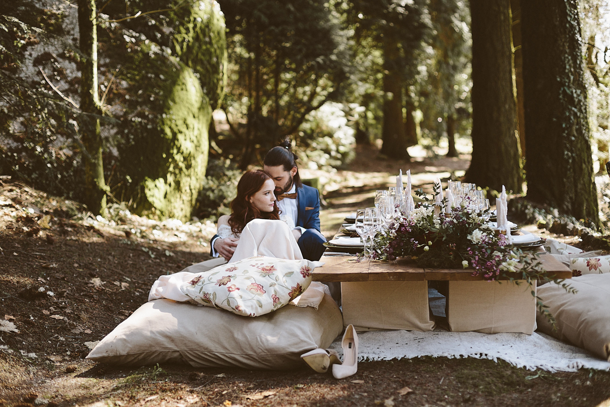 temas de casamento: floresta