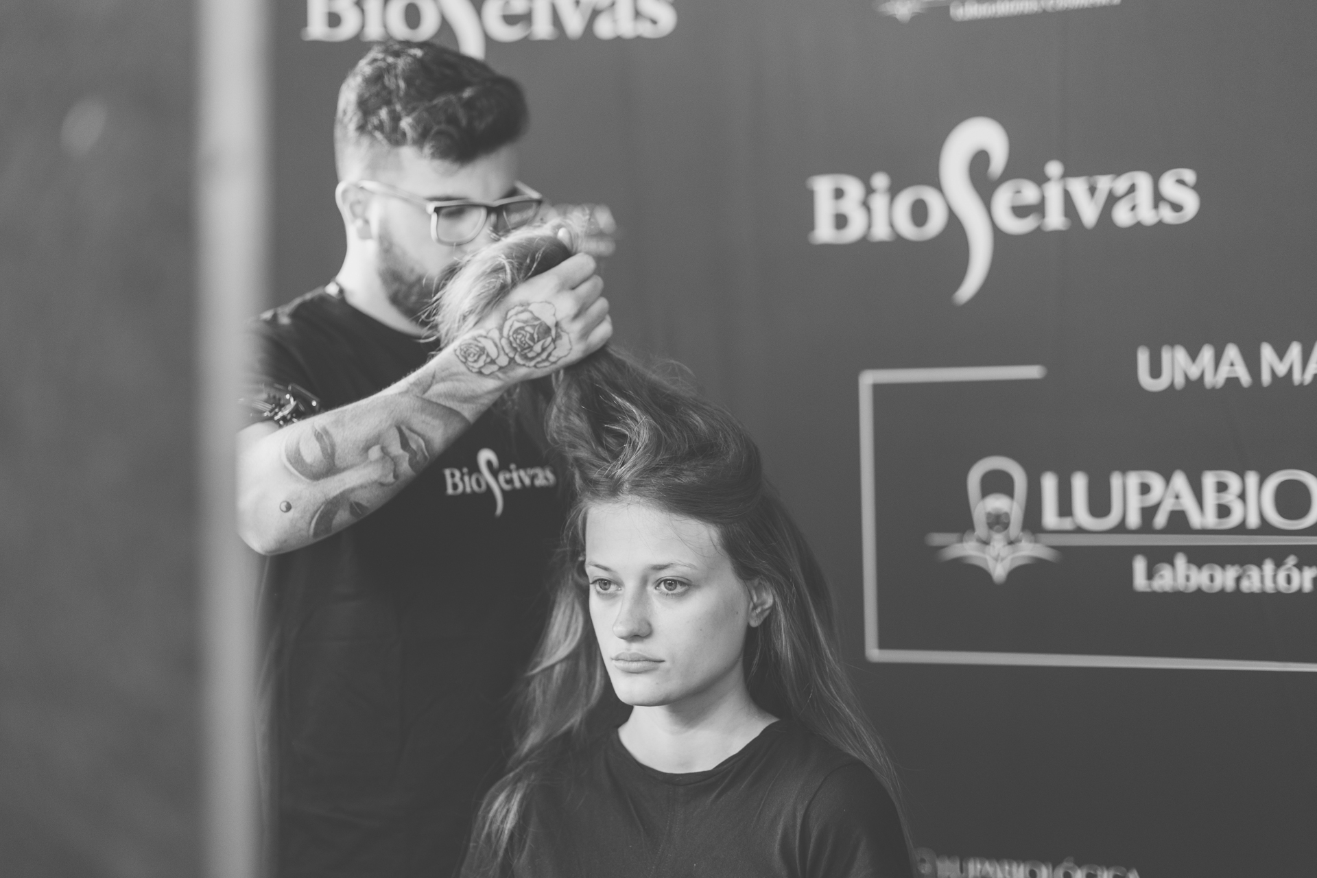 Backstage Desfile Gio Rodrigues | Cabelos: Lupabiológica | Make up: Gonçalo Mello