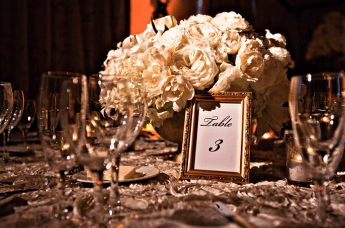 Decoração de mesas de casamento inspiradas no Natal