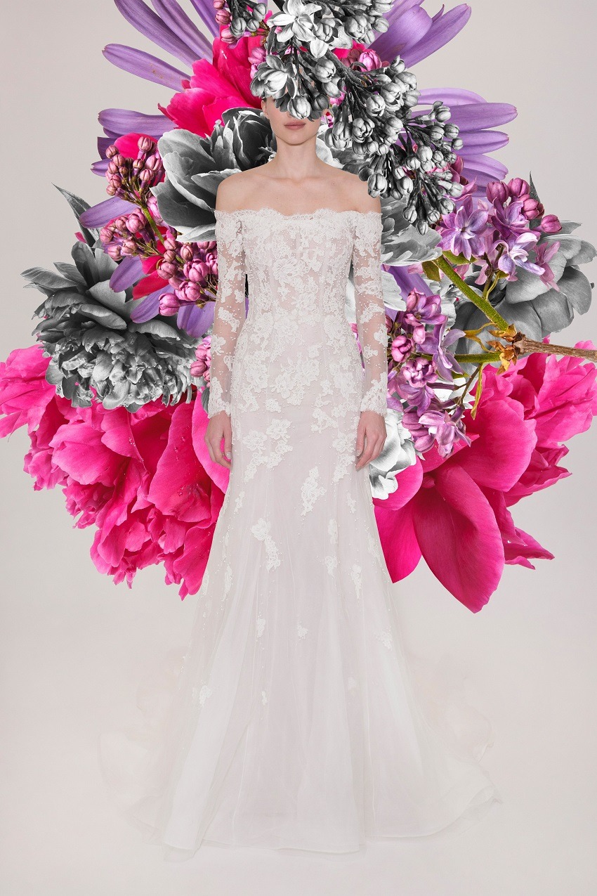 Créditos: Reem Acra Bridal Spring 2021