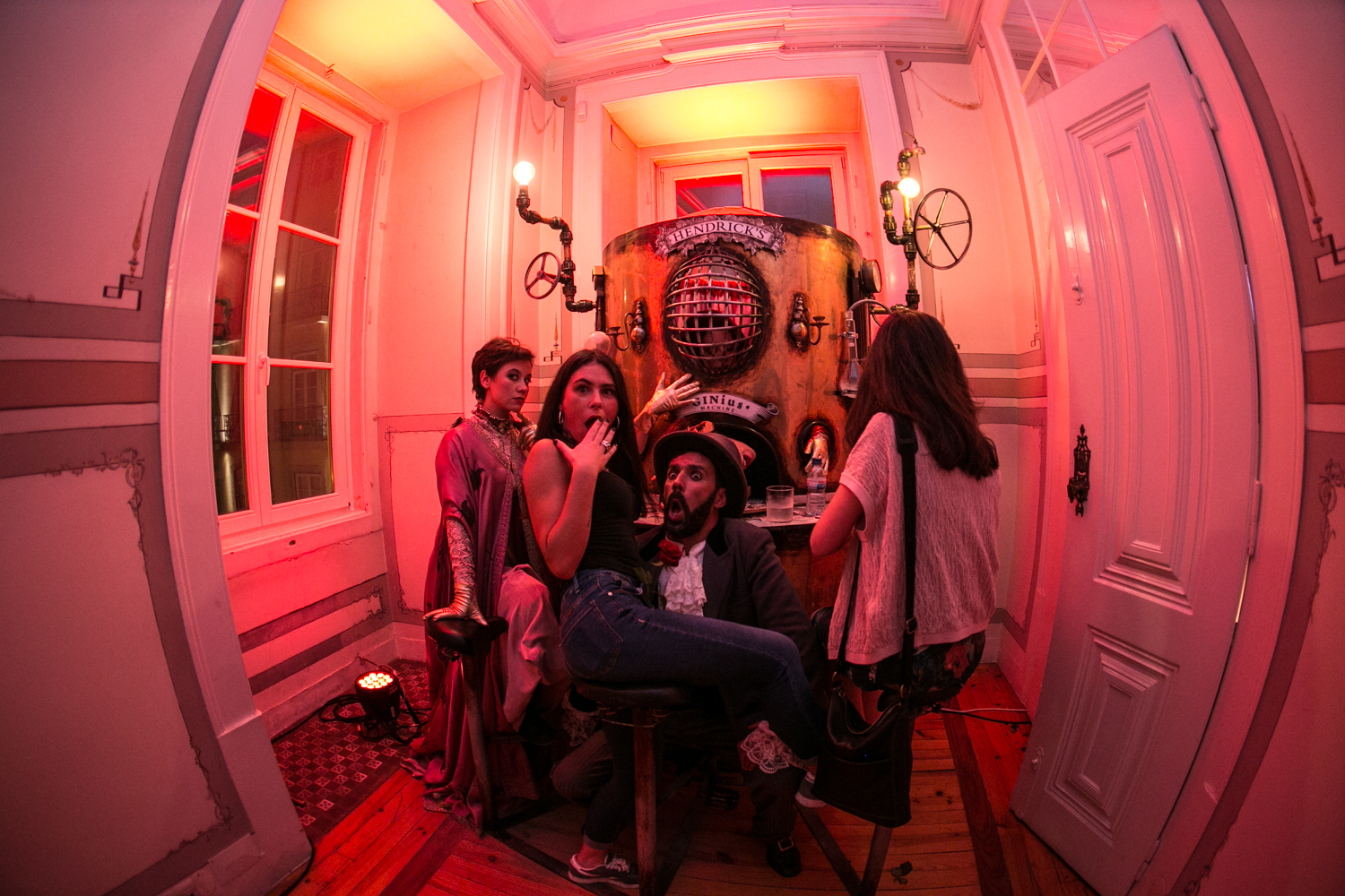 Hendrick’s Unusual Wedding de Lady Rose & Sir Pepino