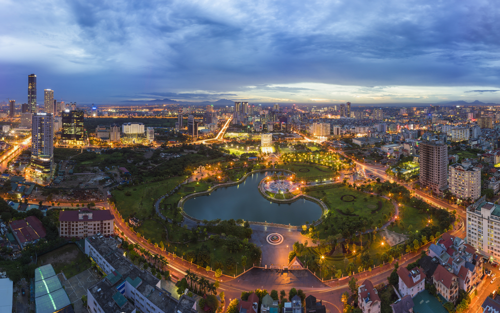 Hanoi Photography Vista panorâmica de Hanoi