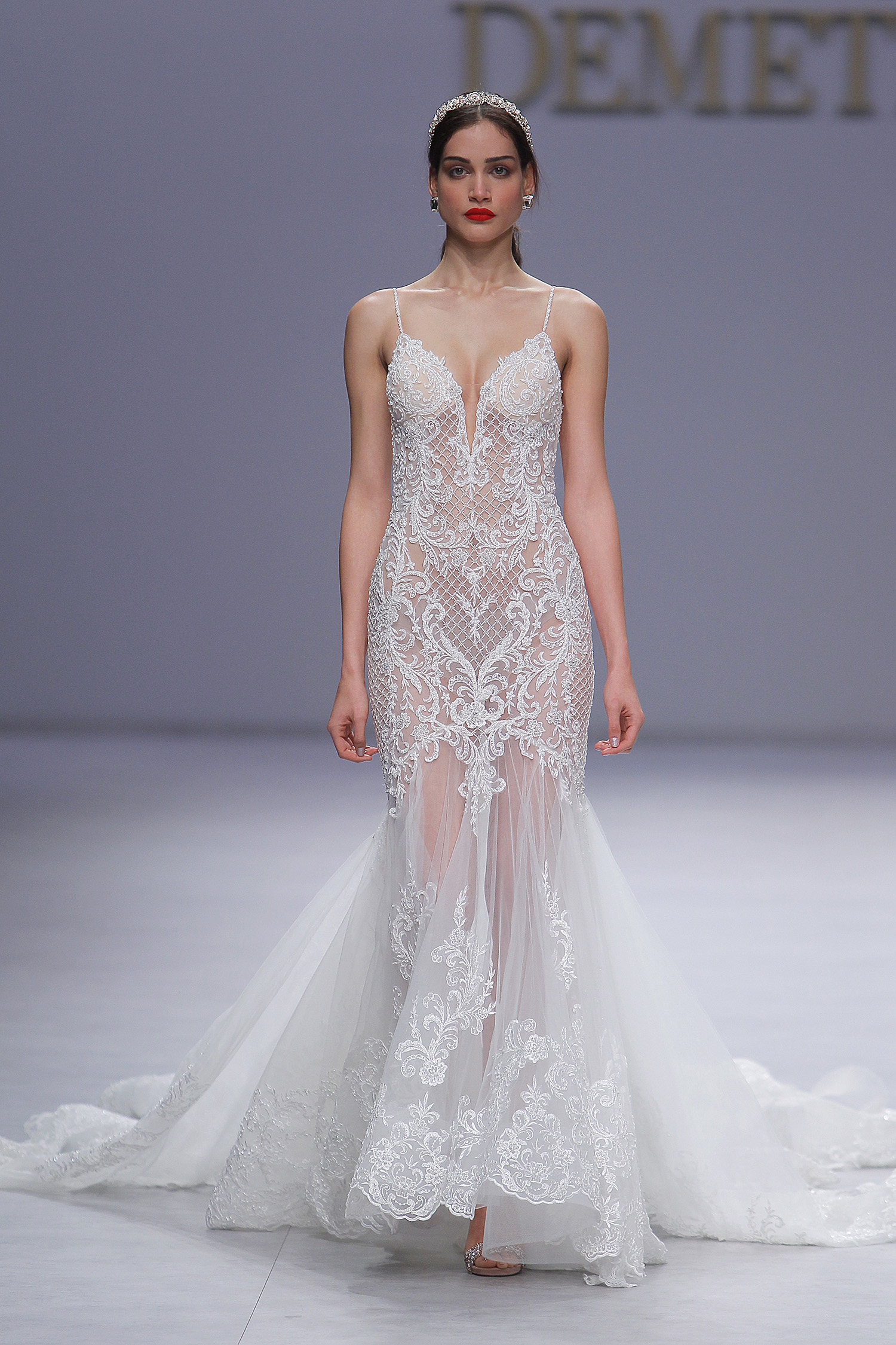 Demetrios. Credits: Barcelona Bridal Fashion Week