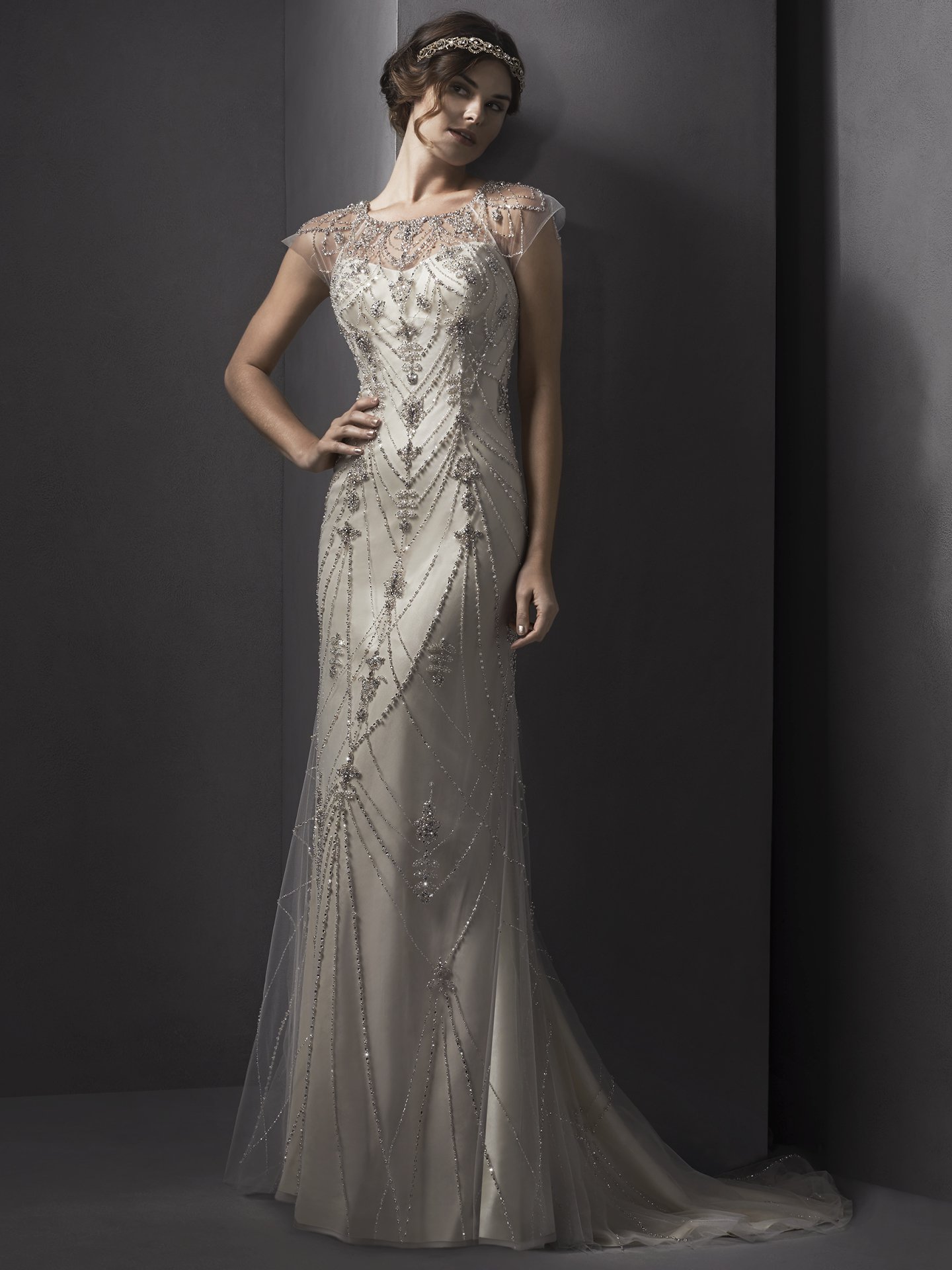 Modelo Evelina de Sottero and Midgley disponível na Noiva Lusa.