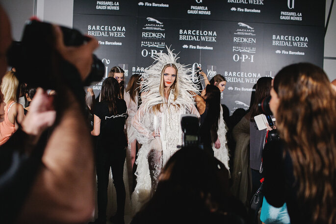 Backstage Barcelona Bridal Week 2014 Backstage Barcelona Bridal Week 2014
