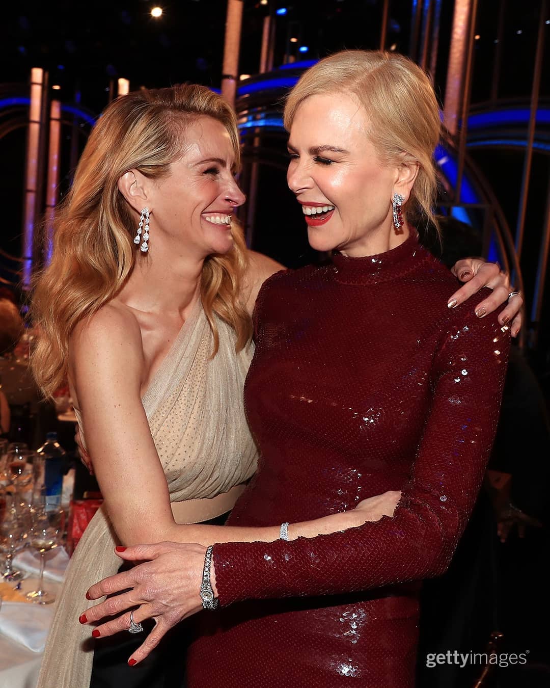 Nicole Kidman e Julia Roberts via Instagram @gettyentertainment
