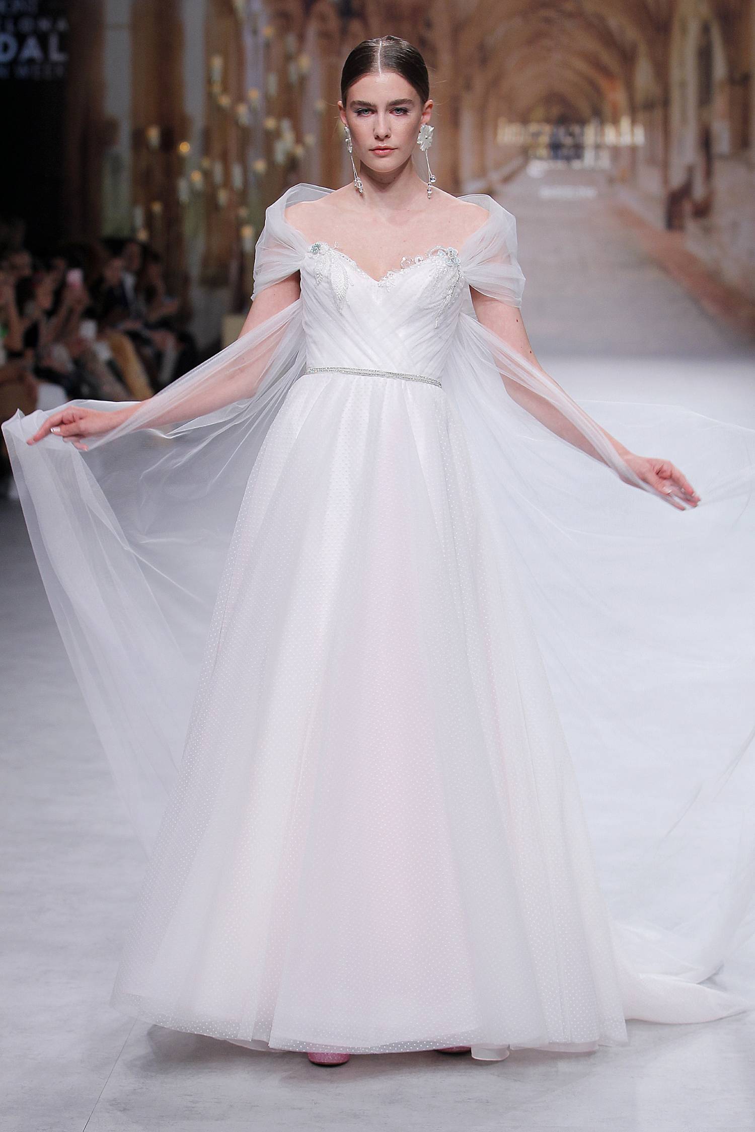 Inmaculada Garcia. Credits: Valmont Barcelona Bridal Fashion Week