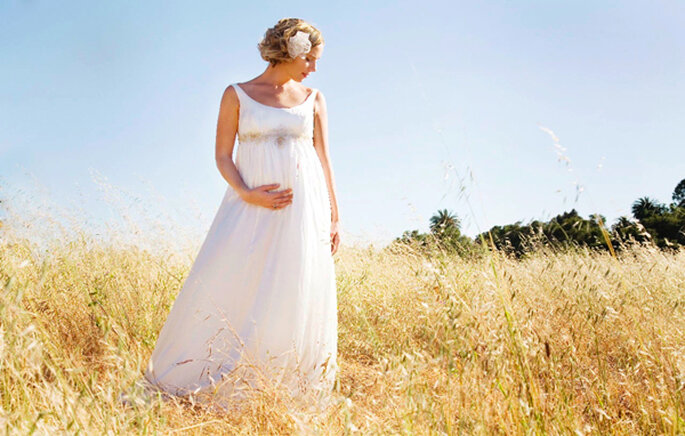 Vestidos de noiva para grávidas - Maternity Brides